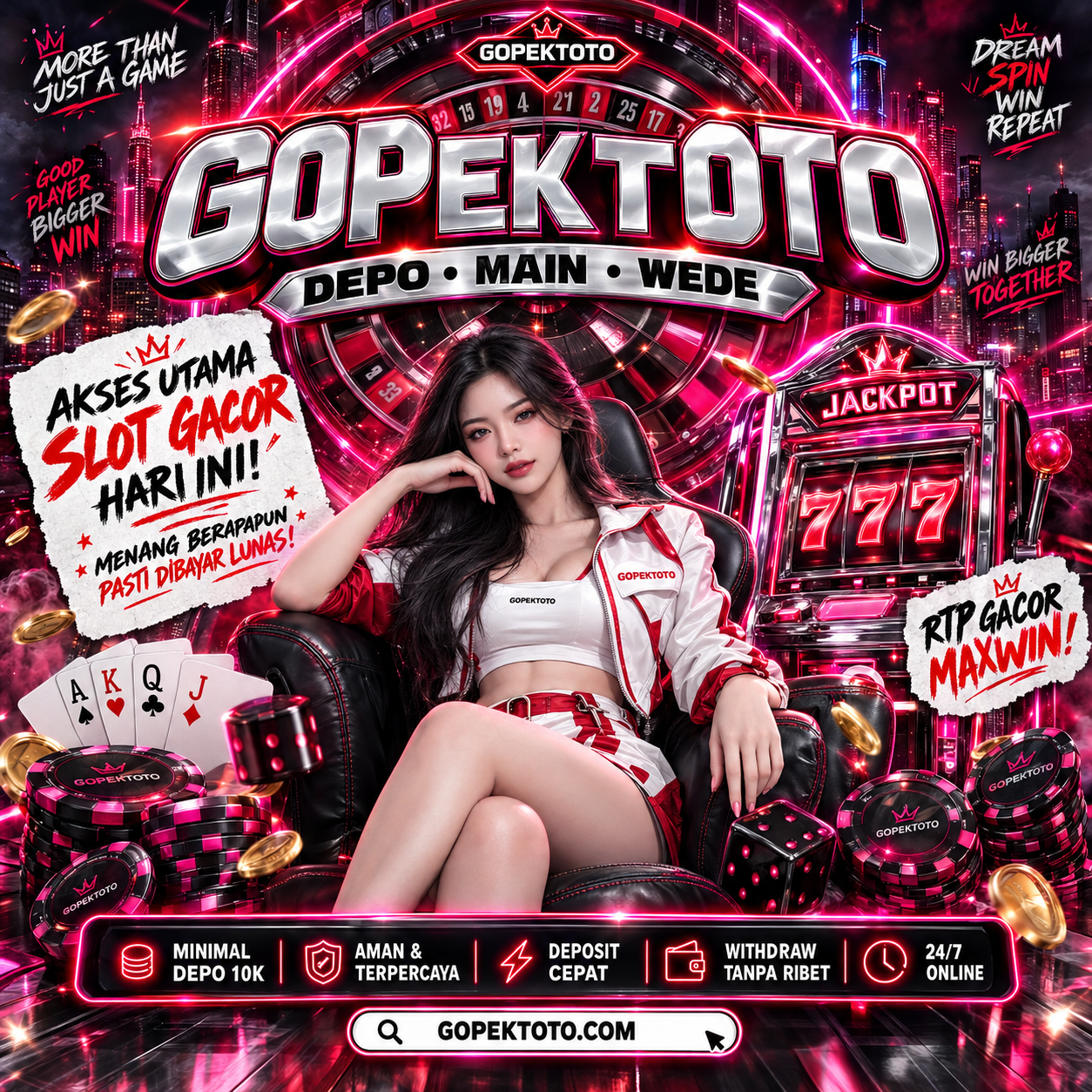 GOPEKTOTO: Spinalis Situs Toto Slot Gacor Resmi Depo 5k Online Link Mudah Maxwin
